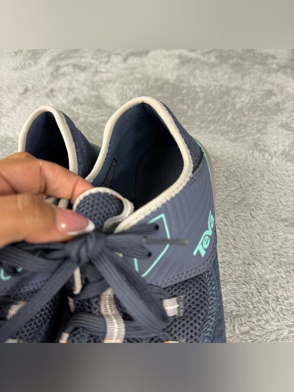 TEVA Women's Refugio Outdoor Mesh Sneakers in Blue - Size 9 - Picture 14 of 14
